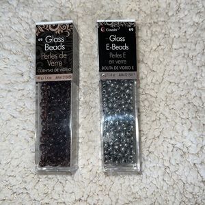 Glass E-Beads. Never opened. 6/0. 1.4oz.